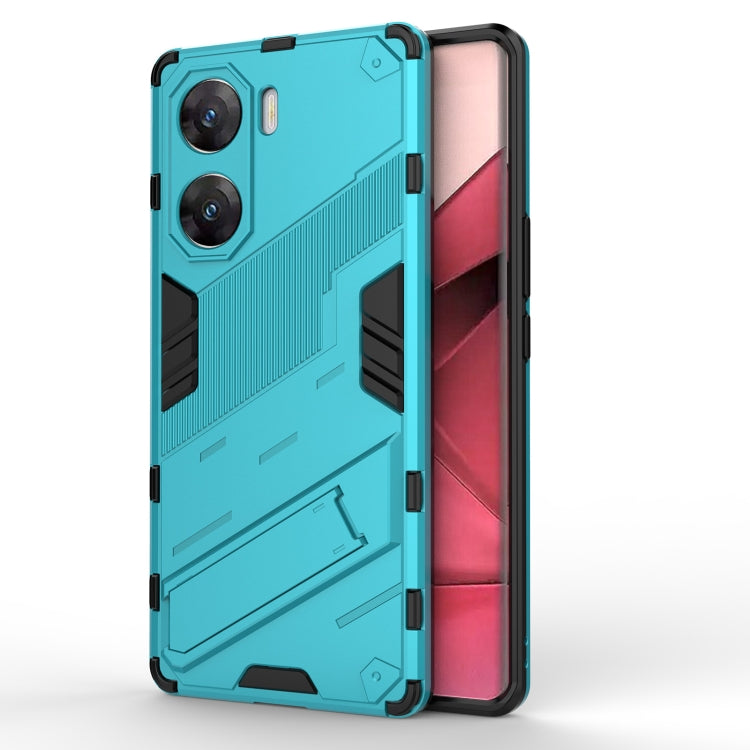 Punk Armor 2 in 1 PC + TPU Phone Case with Holder, For vivo iQOO 12 5G, For vivo Y200 5G Global, For vivo iQOO Z8, For vivo V29e, For vivo S17 / S17 Pro, For vivo S17e