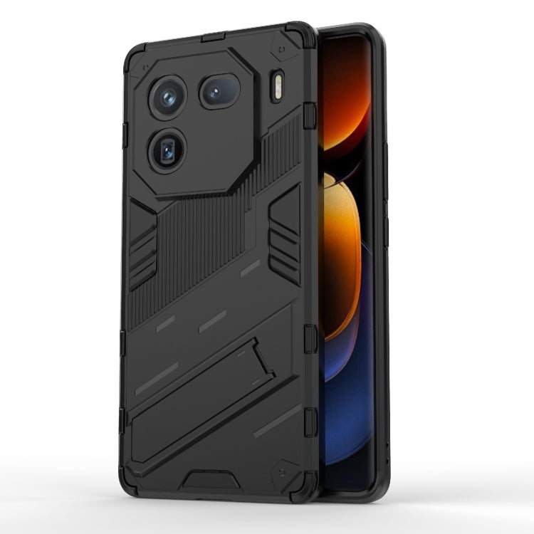 Punk Armor 2 in 1 PC + TPU Phone Case with Holder, For vivo iQOO Z9 5G, For vivo iQOO Z9 Turbo 5G, For vivo iQOO Neo9 5G, For vivo S18E 5G, For vivo S18 5G, For vivo iQOO 12 Pro 5G