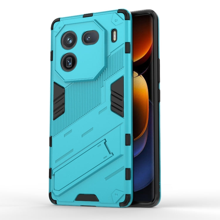 Punk Armor 2 in 1 PC + TPU Phone Case with Holder, For vivo iQOO Z9 5G, For vivo iQOO Z9 Turbo 5G, For vivo iQOO Neo9 5G, For vivo S18E 5G, For vivo S18 5G, For vivo iQOO 12 Pro 5G