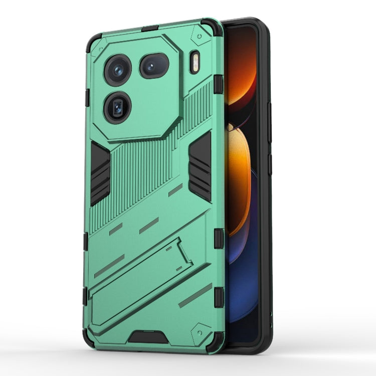Punk Armor 2 in 1 PC + TPU Phone Case with Holder, For vivo iQOO 12 5G, For vivo Y200 5G Global, For vivo iQOO Z8, For vivo V29e, For vivo S17 / S17 Pro, For vivo S17e
