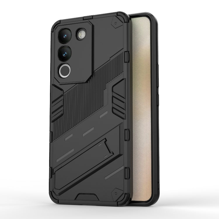 Punk Armor 2 in 1 PC + TPU Phone Case with Holder, For vivo iQOO 12 5G, For vivo Y200 5G Global, For vivo iQOO Z8, For vivo V29e, For vivo S17 / S17 Pro, For vivo S17e