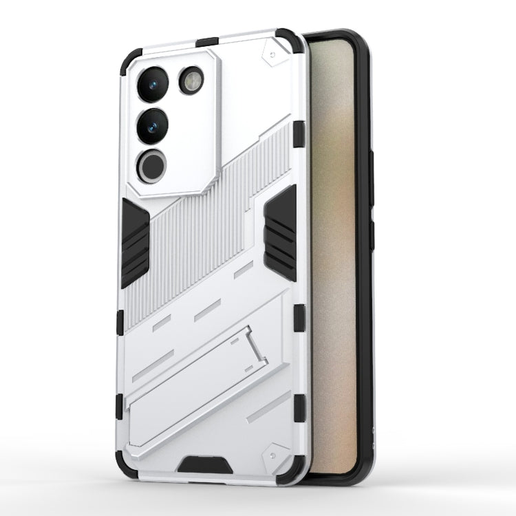 Punk Armor 2 in 1 PC + TPU Phone Case with Holder, For vivo iQOO 12 5G, For vivo Y200 5G Global, For vivo iQOO Z8, For vivo V29e, For vivo S17 / S17 Pro, For vivo S17e