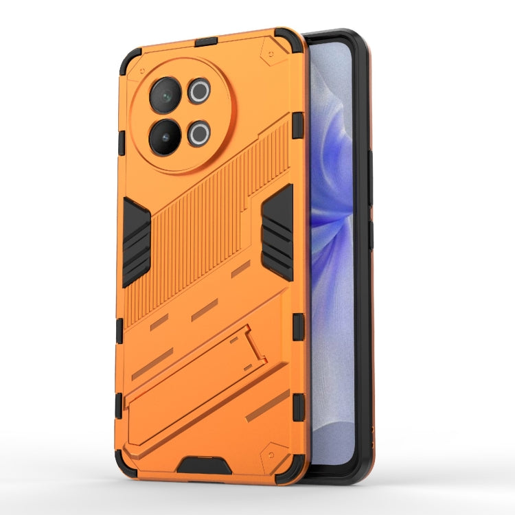 Punk Armor 2 in 1 PC + TPU Phone Case with Holder, For vivo iQOO Z9 5G, For vivo iQOO Z9 Turbo 5G, For vivo iQOO Neo9 5G, For vivo S18E 5G, For vivo S18 5G, For vivo iQOO 12 Pro 5G