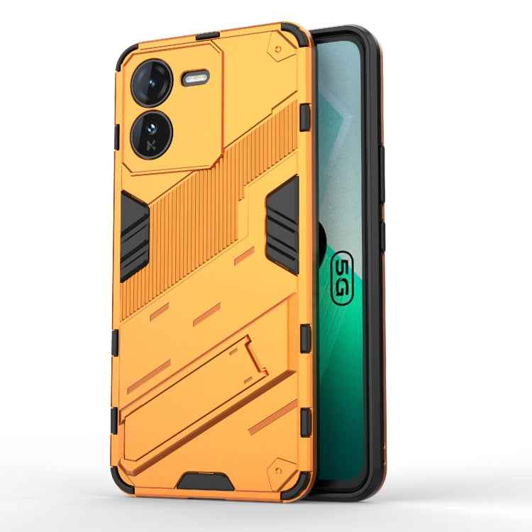 Punk Armor 2 in 1 PC + TPU Phone Case with Holder, For vivo iQOO Z9 5G, For vivo iQOO Z9 Turbo 5G, For vivo iQOO Neo9 5G, For vivo S18E 5G, For vivo S18 5G, For vivo iQOO 12 Pro 5G