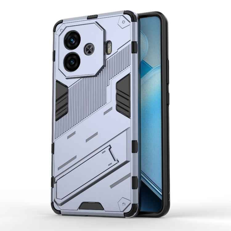Punk Armor 2 in 1 PC + TPU Phone Case with Holder, For vivo iQOO Z9 5G, For vivo iQOO Z9 Turbo 5G, For vivo iQOO Neo9 5G, For vivo S18E 5G, For vivo S18 5G, For vivo iQOO 12 Pro 5G