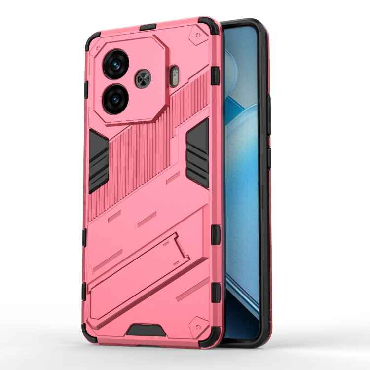 Punk Armor 2 in 1 PC + TPU Phone Case with Holder, For vivo iQOO Z9 5G, For vivo iQOO Z9 Turbo 5G, For vivo iQOO Neo9 5G, For vivo S18E 5G, For vivo S18 5G, For vivo iQOO 12 Pro 5G