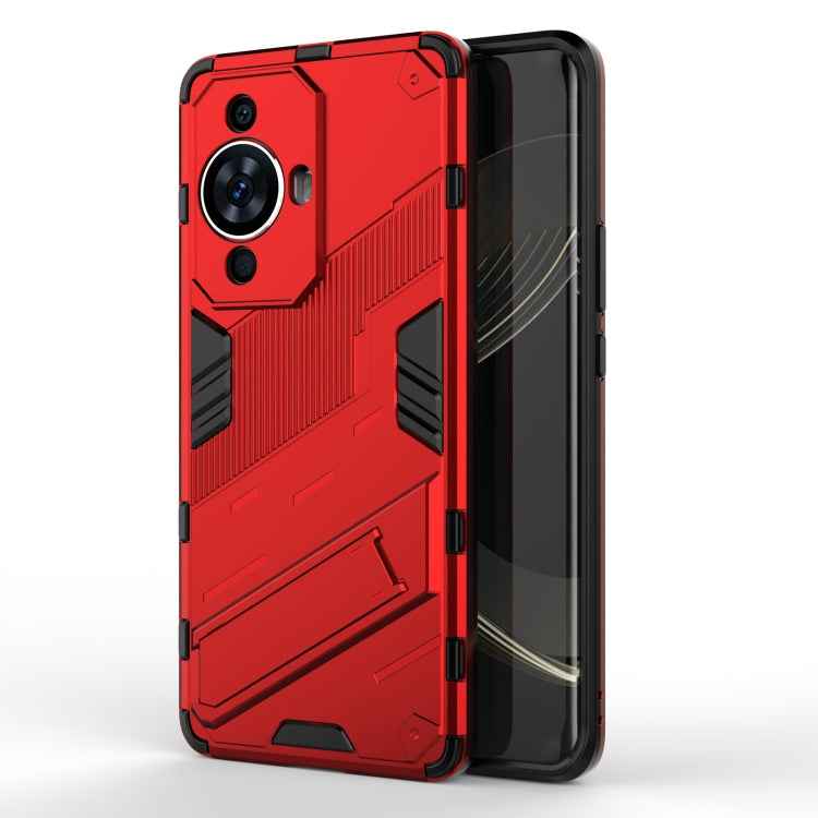 Punk Armor 2 in 1 PC + TPU Phone Case with Holder, For Huawei nova 12 5G, For Huawei Mate 60, For Huawei Mate 60 Pro, For Huawei nova 11i 4G, For Huawei nova 11 Pro 4G, For Huawei nova 11 4G