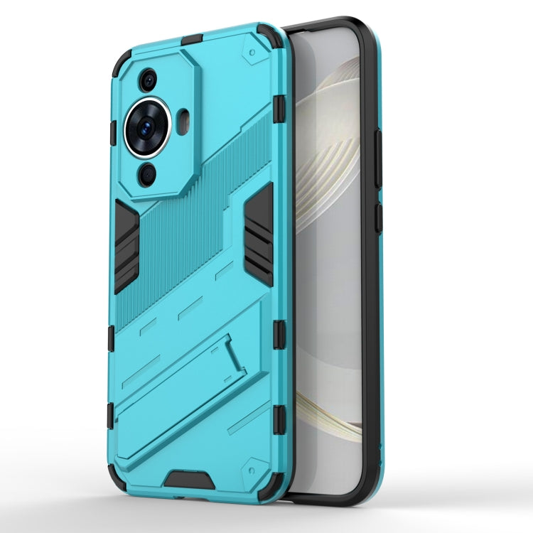 Punk Armor 2 in 1 PC + TPU Phone Case with Holder, For Huawei nova 12 5G, For Huawei Mate 60, For Huawei Mate 60 Pro, For Huawei nova 11i 4G, For Huawei nova 11 Pro 4G, For Huawei nova 11 4G