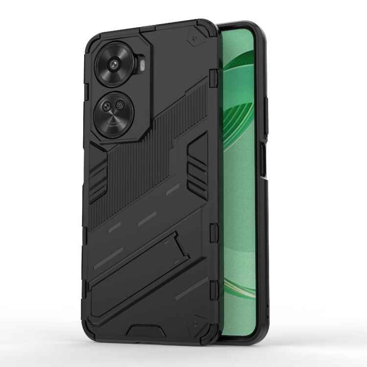 Punk Armor 2 in 1 PC + TPU Phone Case with Holder, For Huawei Mate 70 Pro / 70 Pro+, For Huawei Pura 70 Pro / 70 Pro+, For Huawei Pura 70 Ultra, For Huawei Pura 70, For Huawei nova 11 SE, For Huawei nova 12 Pro