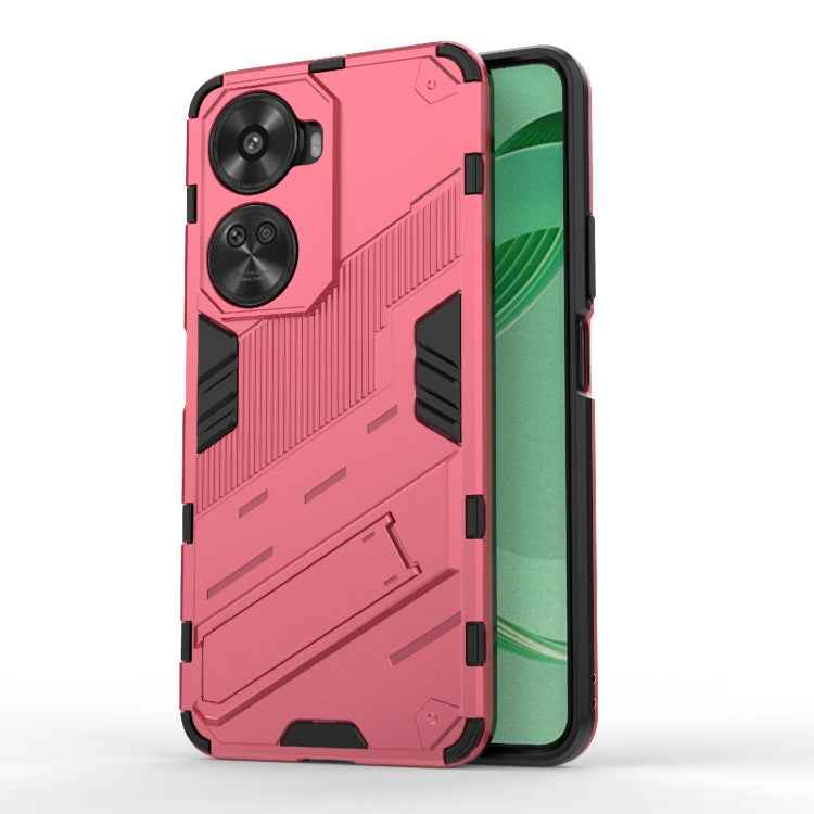 Punk Armor 2 in 1 PC + TPU Phone Case with Holder, For Huawei Mate 70 Pro / 70 Pro+, For Huawei Pura 70 Pro / 70 Pro+, For Huawei Pura 70 Ultra, For Huawei Pura 70, For Huawei nova 11 SE, For Huawei nova 12 Pro