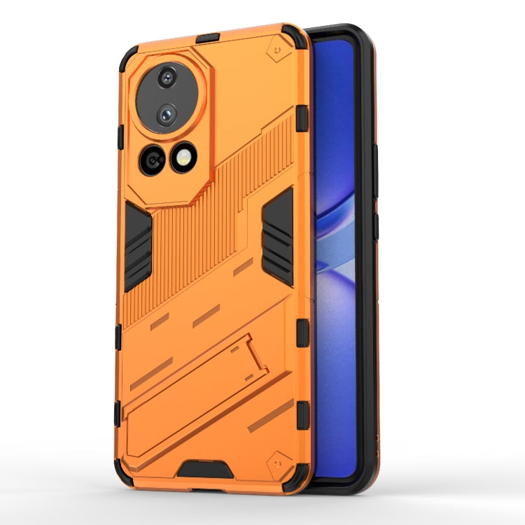Punk Armor 2 in 1 PC + TPU Phone Case with Holder, For Huawei Mate 70 Pro / 70 Pro+, For Huawei Pura 70 Pro / 70 Pro+, For Huawei Pura 70 Ultra, For Huawei Pura 70, For Huawei nova 11 SE, For Huawei nova 12 Pro