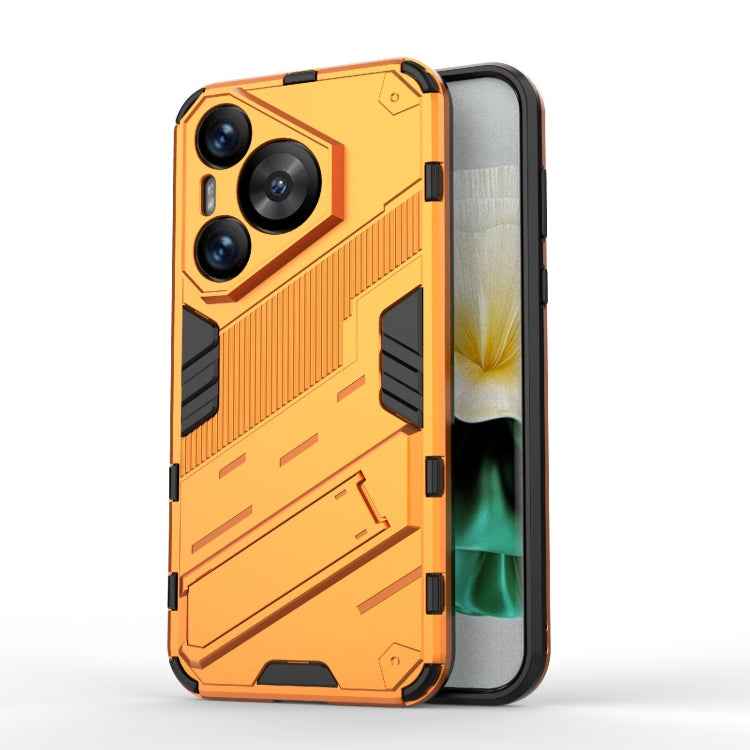 Punk Armor 2 in 1 PC + TPU Phone Case with Holder, For Huawei Mate 70 Pro / 70 Pro+, For Huawei Pura 70 Pro / 70 Pro+, For Huawei Pura 70 Ultra, For Huawei Pura 70, For Huawei nova 11 SE, For Huawei nova 12 Pro