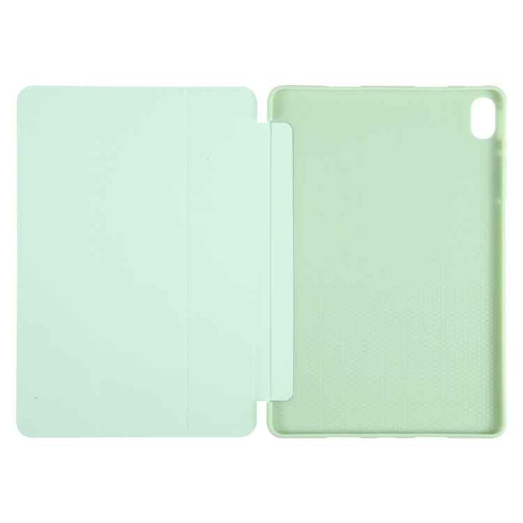 GEBEI 3-folding Holder Shockproof Flip Leather Tablet Case, For Huawei MatePad SE 11, For Huawei MatePad Air 11.5