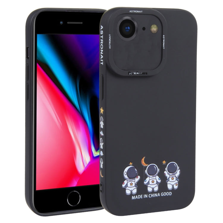 Astronaut Pattern TPU Phone Case