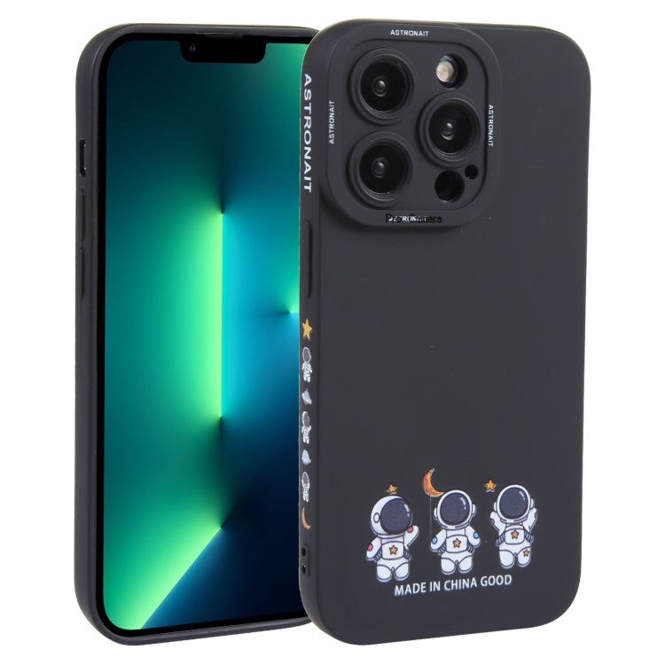 Astronaut Pattern TPU Phone Case