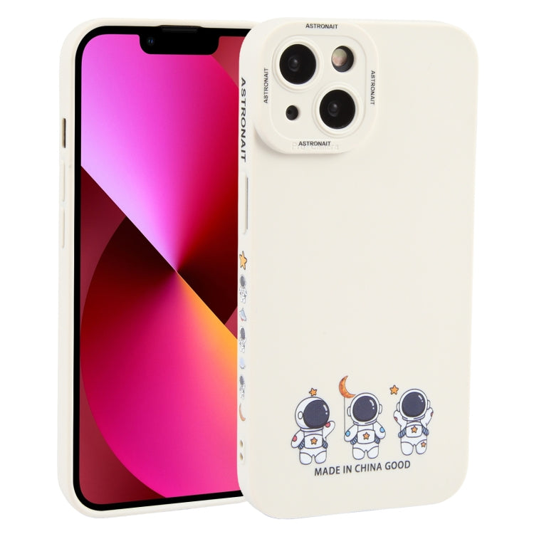 Astronaut Pattern TPU Phone Case