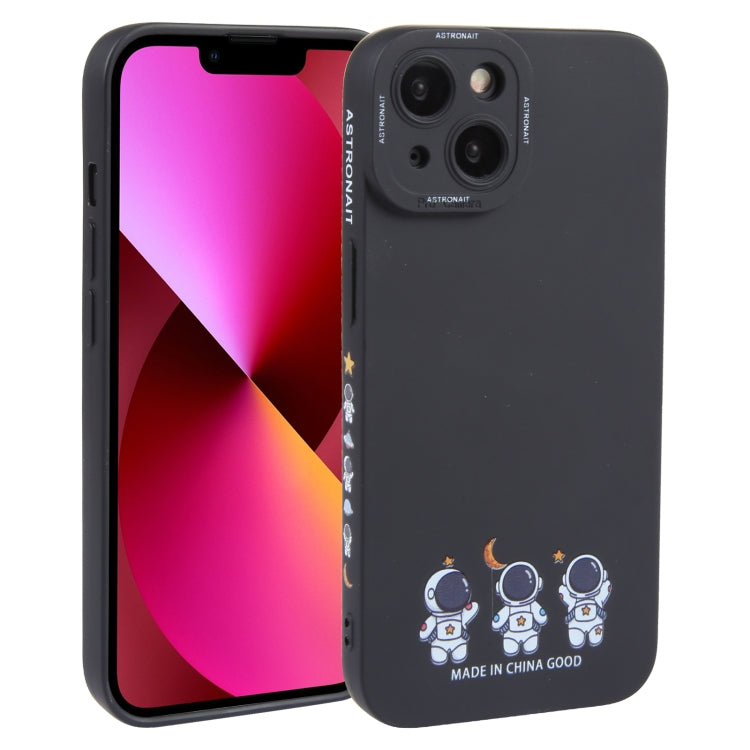 Astronaut Pattern TPU Phone Case