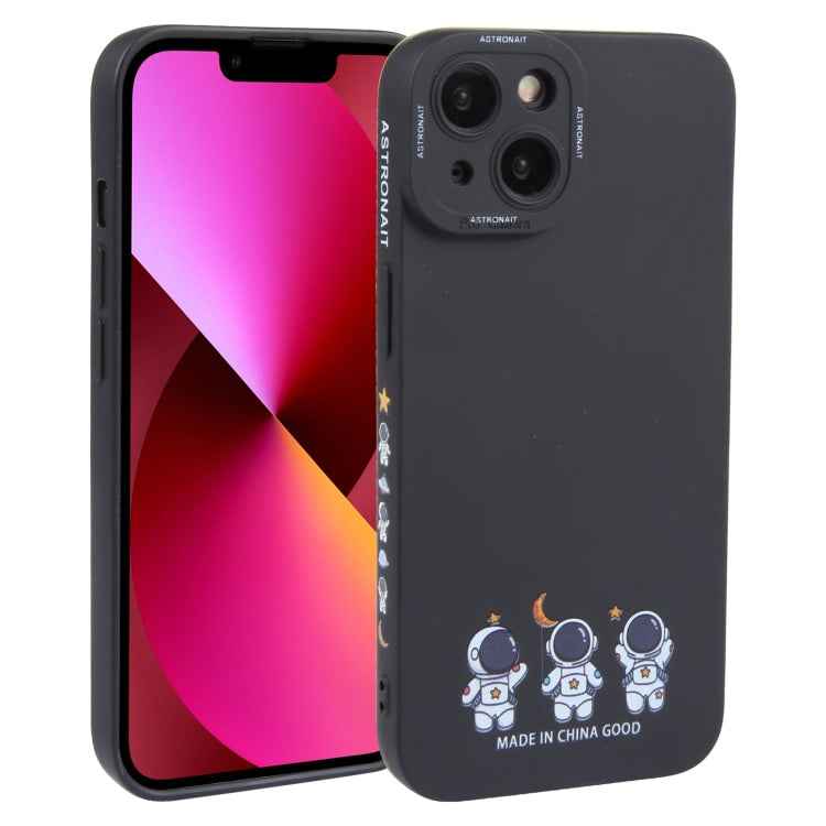 Astronaut Pattern TPU Phone Case