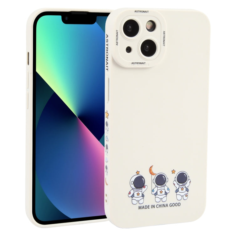 Astronaut Pattern TPU Phone Case