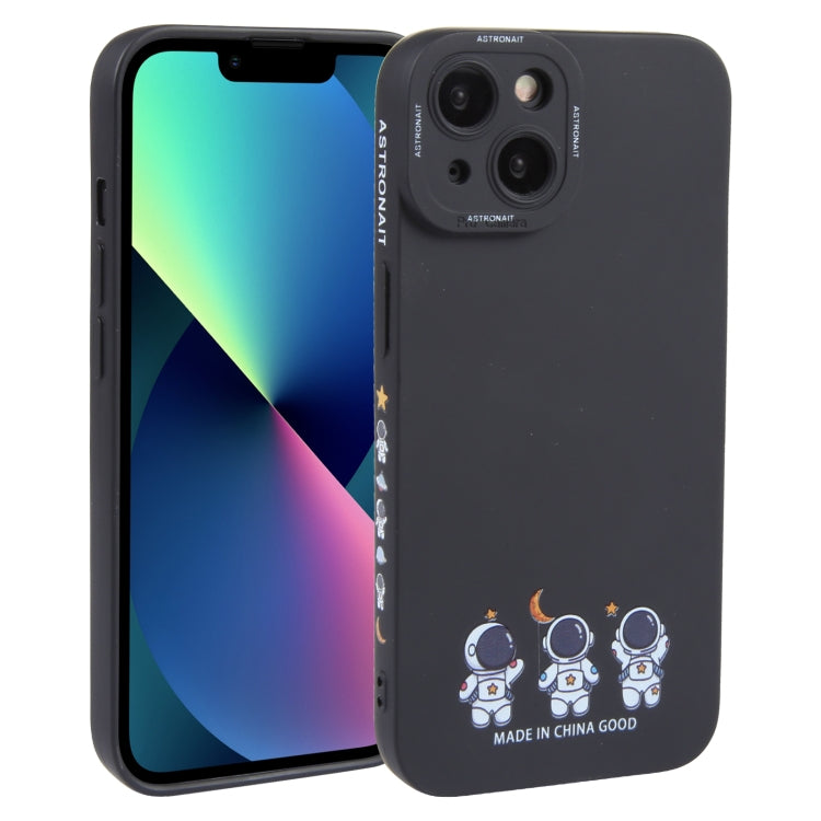 Astronaut Pattern TPU Phone Case