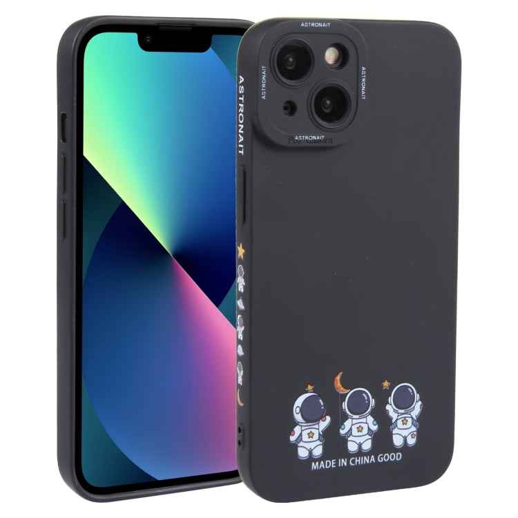 Astronaut Pattern TPU Phone Case