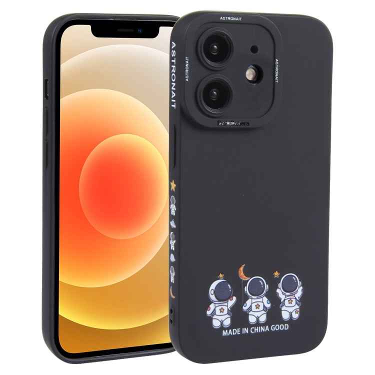 Astronaut Pattern TPU Phone Case