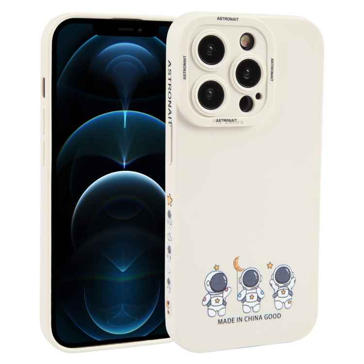 Astronaut Pattern TPU Phone Case