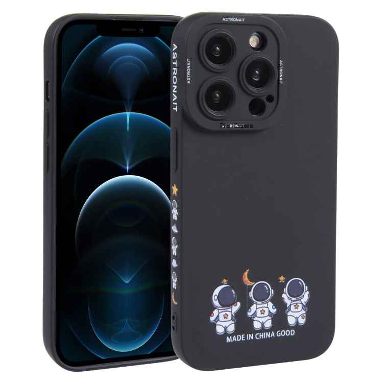 Astronaut Pattern TPU Phone Case