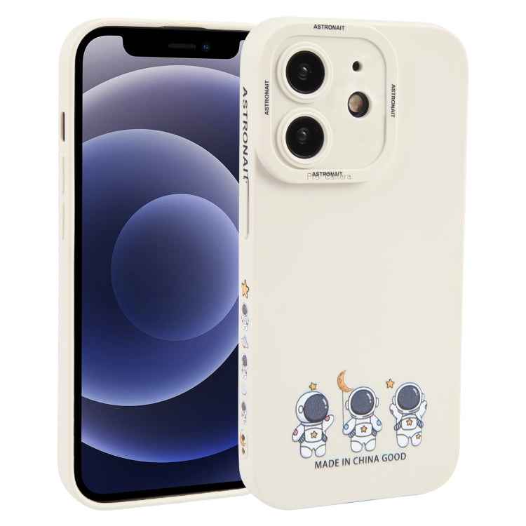 Astronaut Pattern TPU Phone Case