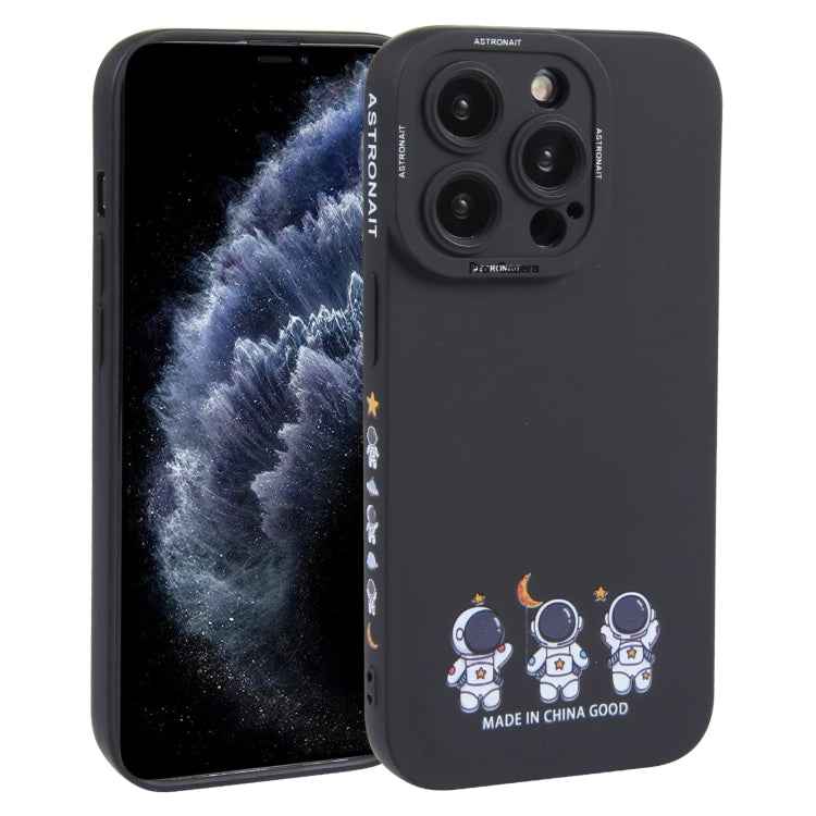 Astronaut Pattern TPU Phone Case