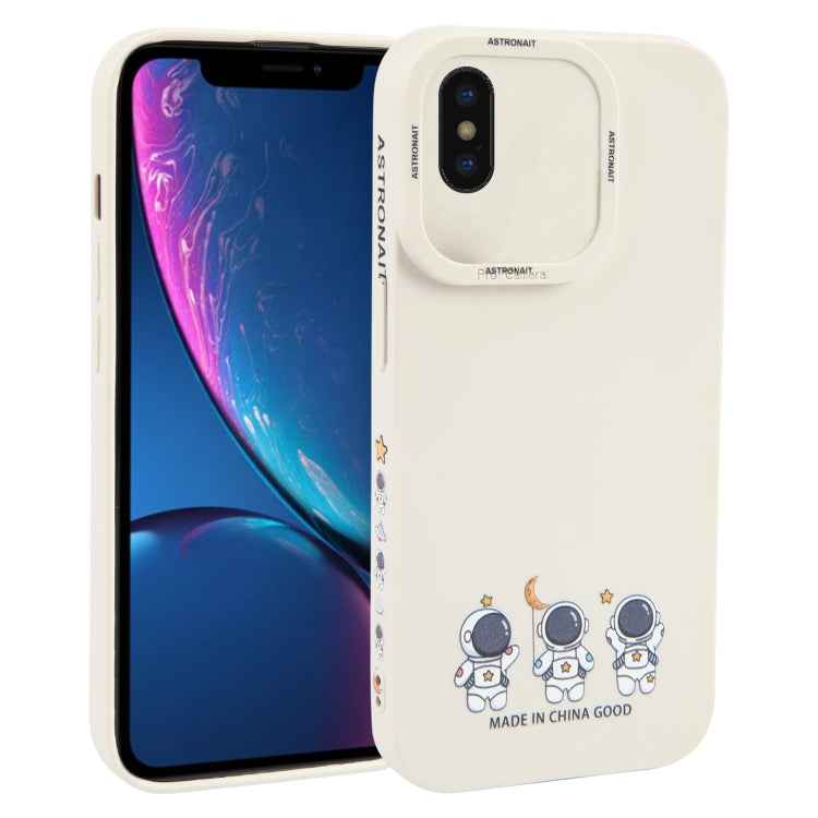 Astronaut Pattern TPU Phone Case