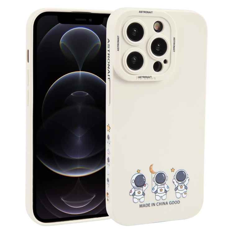 Astronaut Pattern TPU Phone Case