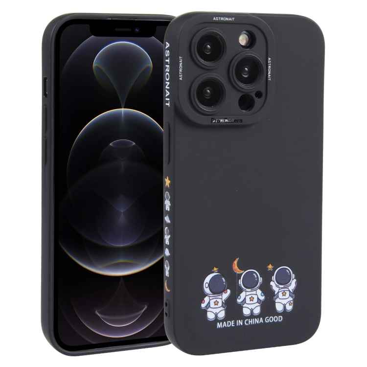Astronaut Pattern TPU Phone Case
