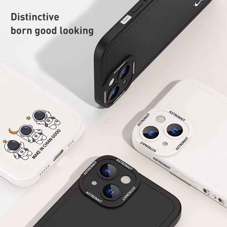 Astronaut Pattern TPU Phone Case