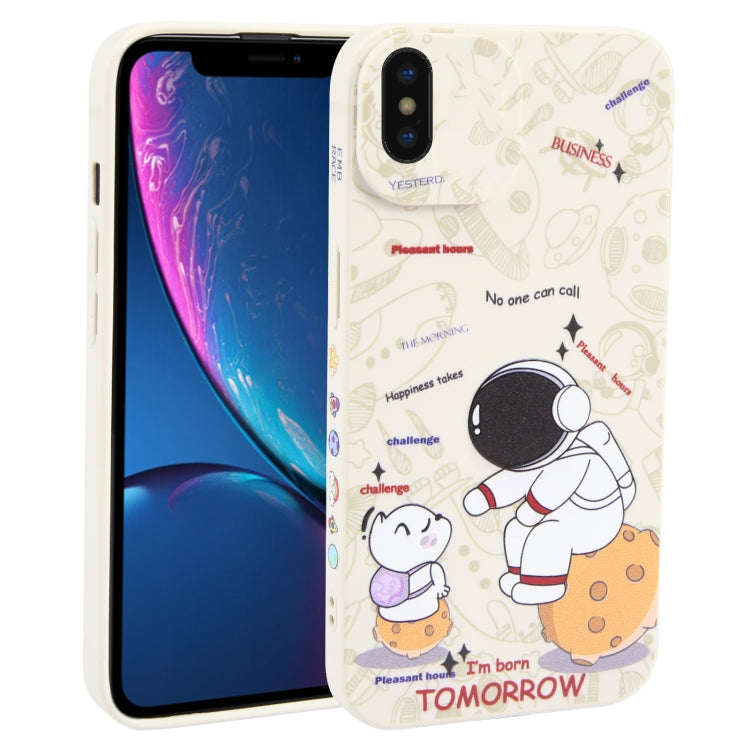 Astronaut Pattern Frosted TPU Phone Case