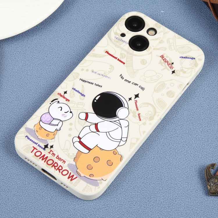 Astronaut Pattern Frosted TPU Phone Case, For iPhone XS / X, For iPhone XR, For iPhone XS Max, For iPhone 8 Plus / 7 Plus