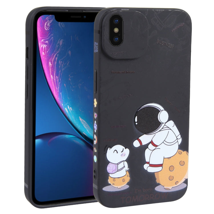 Astronaut Pattern Frosted TPU Phone Case