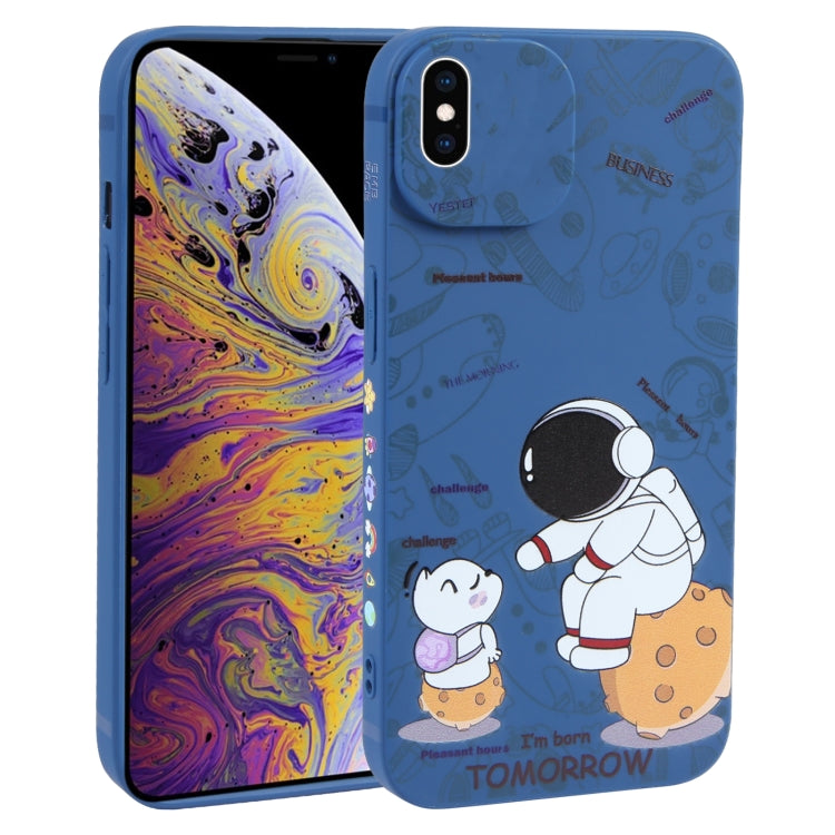 Astronaut Pattern Frosted TPU Phone Case