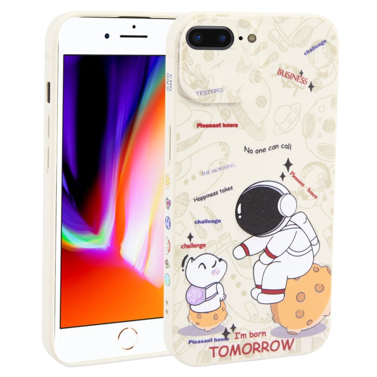 Astronaut Pattern Frosted TPU Phone Case