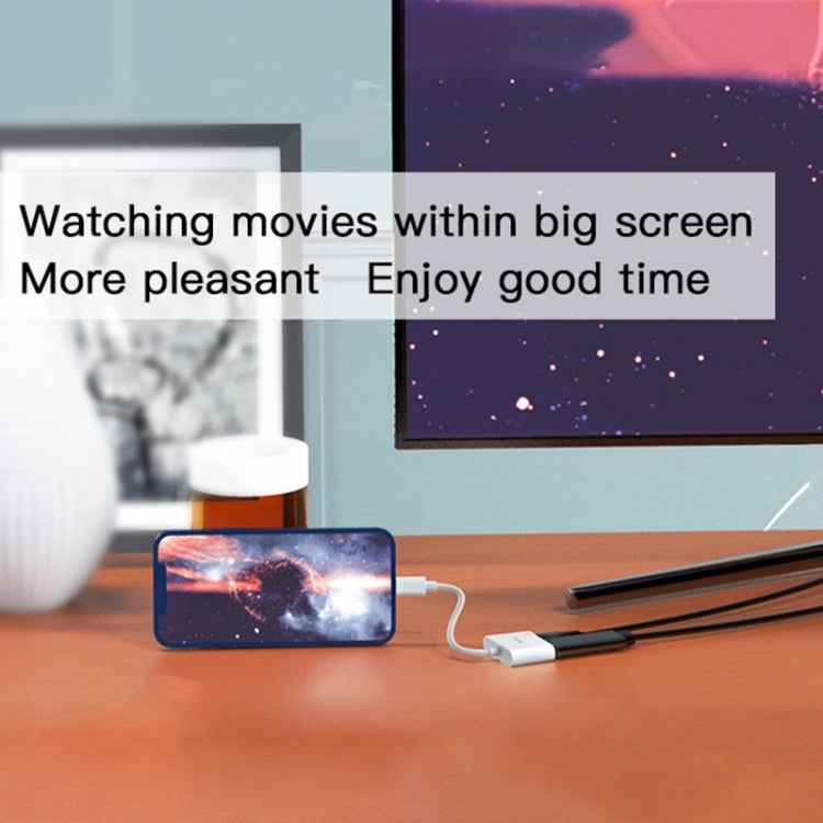 Yesido HM06 8 Pin to HDMI Audio Video Adapter