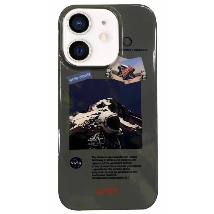Astronaut Pattern Glossy PC Phone Case, For iPhone 14 Plus, For iPhone 14, For iPhone 14 Pro, For iPhone 14 Pro Max, For iPhone 13 Pro Max, For iPhone 13 Pro, For iPhone 13, For iPhone 12, For iPhone 12 Pro Max, For iPhone 12 Pro, For iPhone 11 Pro Max...