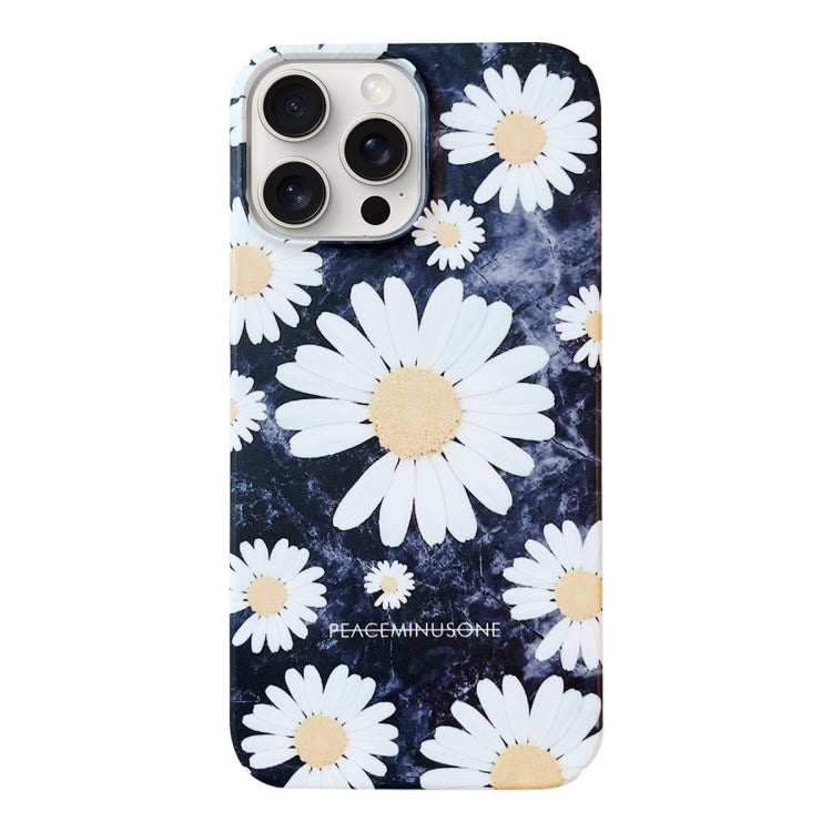 Frosted Daisy Film Phone Case, For iPhone 15 Pro Max, For iPhone 15 Pro, For iPhone 15 Plus, For iPhone 15, For iPhone 14 Plus, For iPhone 14, For iPhone 14 Pro, For iPhone 14 Pro Max, For iPhone 13 Pro Max, For iPhone 13 Pro, For iPhone 13, For iPhone...