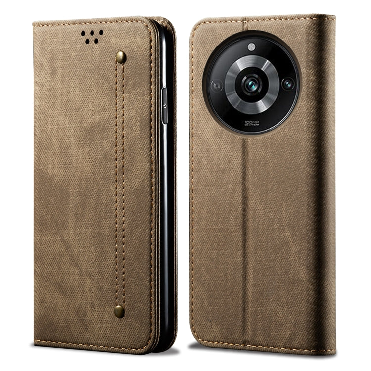 Denim Texture Flip Leather Phone Case, For Realme Note 60 4G / C61 4G, For Realme 13 Pro 5G Global, For Realme GT 6T 5G Global, For Realme GT 6 5G Global, For Realme C63 / C61, For Realme 12 Pro / 12 Pro+, For Realme GT5 Pro, For Realme 11 5G Global / ...