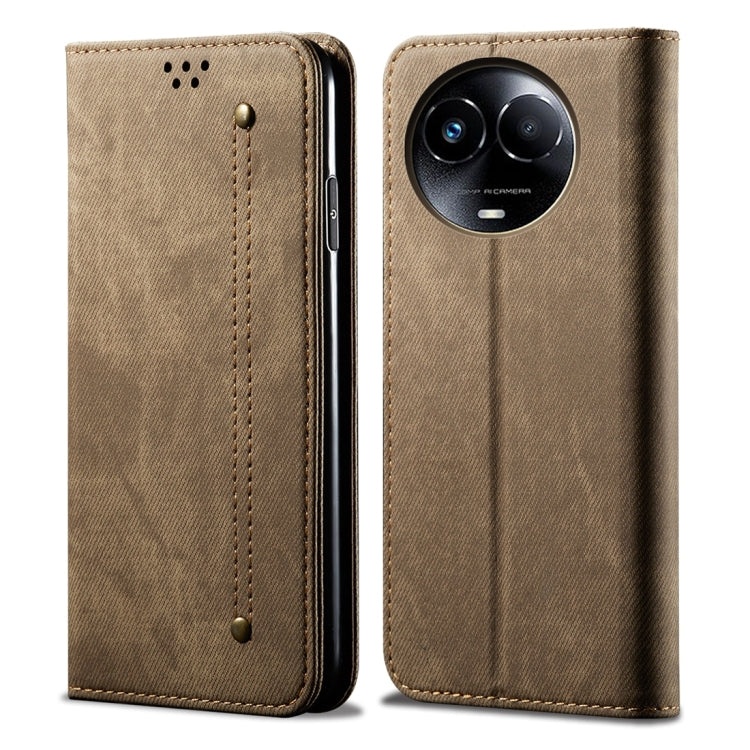 Denim Texture Flip Leather Phone Case, For Realme Note 60 4G / C61 4G, For Realme 13 Pro 5G Global, For Realme GT 6T 5G Global, For Realme GT 6 5G Global, For Realme C63 / C61, For Realme 12 Pro / 12 Pro+, For Realme GT5 Pro, For Realme 11 5G Global / ...