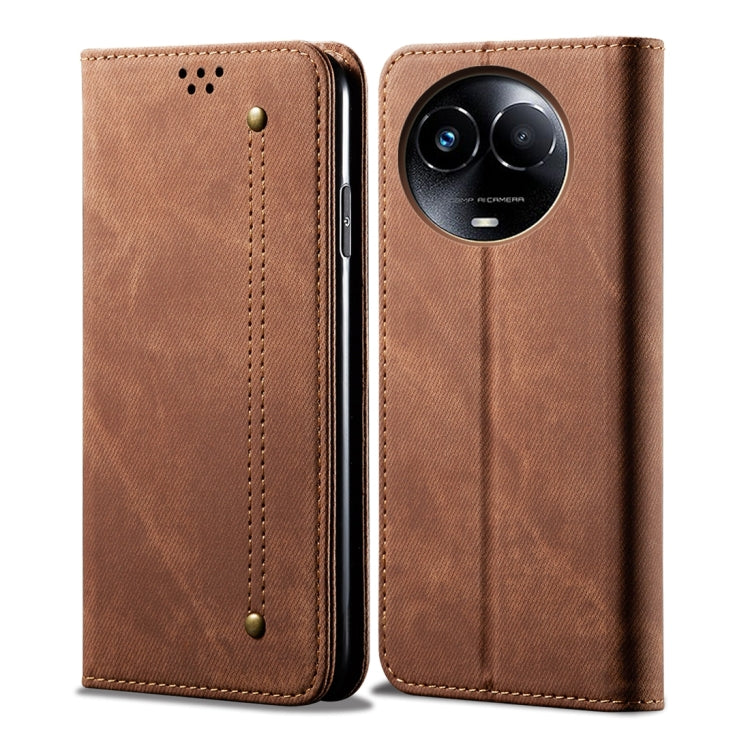 Denim Texture Flip Leather Phone Case, For Realme Note 60 4G / C61 4G, For Realme 13 Pro 5G Global, For Realme GT 6T 5G Global, For Realme GT 6 5G Global, For Realme C63 / C61, For Realme 12 Pro / 12 Pro+, For Realme GT5 Pro, For Realme 11 5G Global / ...