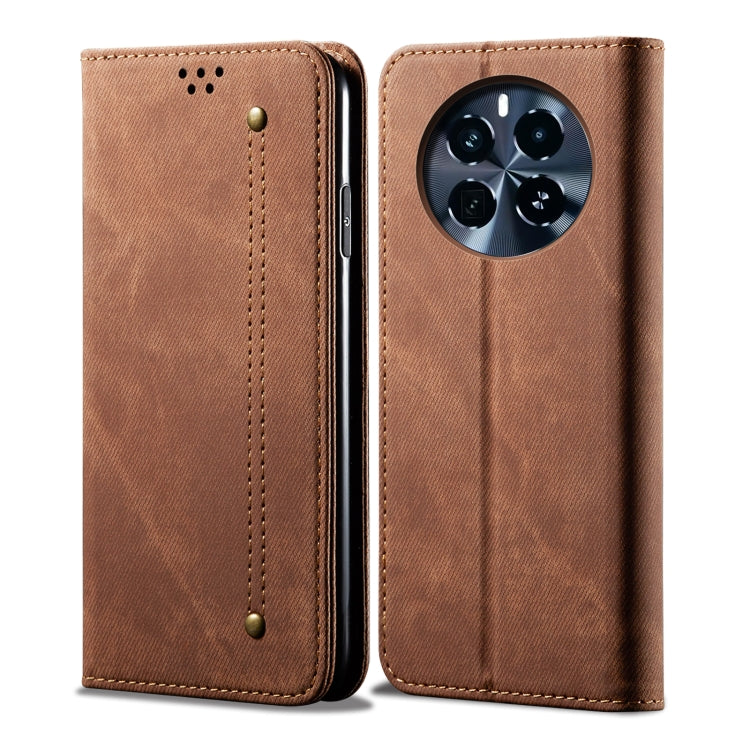 Denim Texture Flip Leather Phone Case, For Realme Note 60 4G / C61 4G, For Realme 13 Pro 5G Global, For Realme GT 6T 5G Global, For Realme GT 6 5G Global, For Realme C63 / C61, For Realme 12 Pro / 12 Pro+, For Realme GT5 Pro, For Realme 11 5G Global / ...