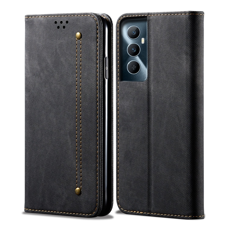 Denim Texture Flip Leather Phone Case, For Realme Note 60 4G / C61 4G, For Realme 13 Pro 5G Global, For Realme GT 6T 5G Global, For Realme GT 6 5G Global, For Realme C63 / C61, For Realme 12 Pro / 12 Pro+, For Realme GT5 Pro, For Realme 11 5G Global / ...