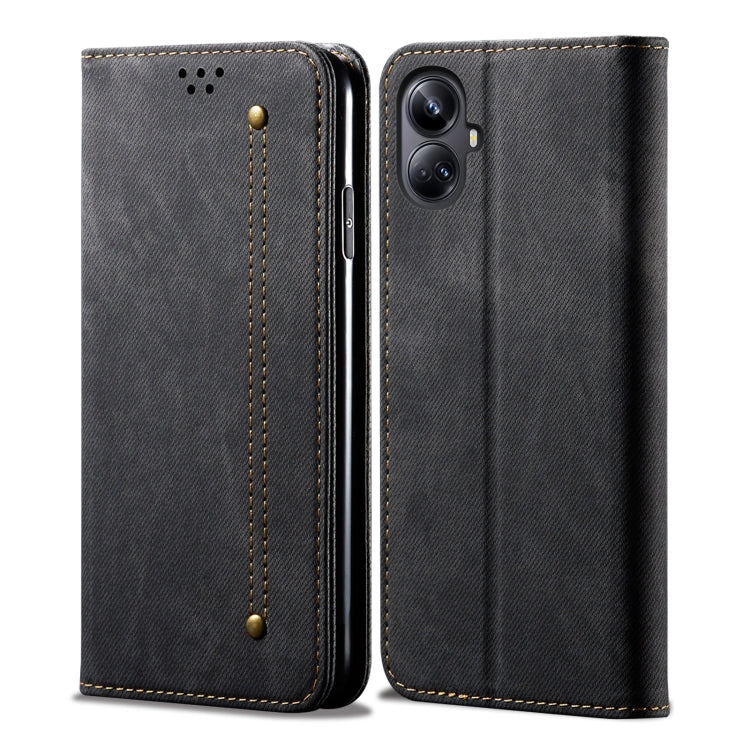 Denim Texture Flip Leather Phone Case, For Realme Note 60 4G / C61 4G, For Realme 13 Pro 5G Global, For Realme GT 6T 5G Global, For Realme GT 6 5G Global, For Realme C63 / C61, For Realme 12 Pro / 12 Pro+, For Realme GT5 Pro, For Realme 11 5G Global / ...