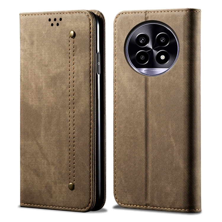 Denim Texture Flip Leather Phone Case, For Realme Note 60 4G / C61 4G, For Realme 13 Pro 5G Global, For Realme GT 6T 5G Global, For Realme GT 6 5G Global, For Realme C63 / C61, For Realme 12 Pro / 12 Pro+, For Realme GT5 Pro, For Realme 11 5G Global / ...