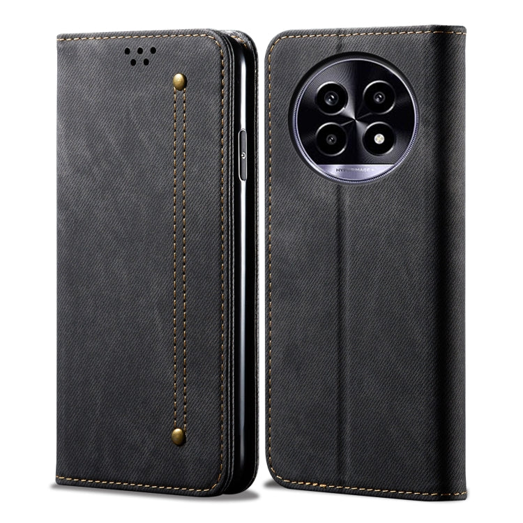 Denim Texture Flip Leather Phone Case, For Realme Note 60 4G / C61 4G, For Realme 13 Pro 5G Global, For Realme GT 6T 5G Global, For Realme GT 6 5G Global, For Realme C63 / C61, For Realme 12 Pro / 12 Pro+, For Realme GT5 Pro, For Realme 11 5G Global / ...